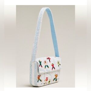 Anthropologie The Fiona Beaded Bag - Winter Edition